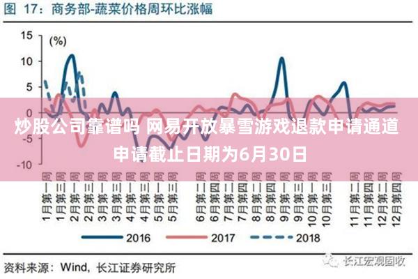 炒股公司靠谱吗 网易开放暴雪游戏退款申请通道 申请截止日期为6月30日