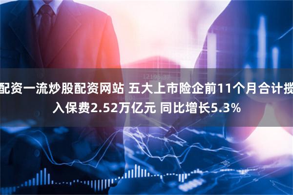 配资一流炒股配资网站 五大上市险企前11个月合计揽入保费2.52万亿元 同比增长5.3%